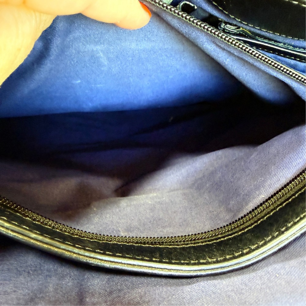 Dooney & Bourke Florentine Hunter Messenger Black Leather Briefcase - Picture 12 of 12